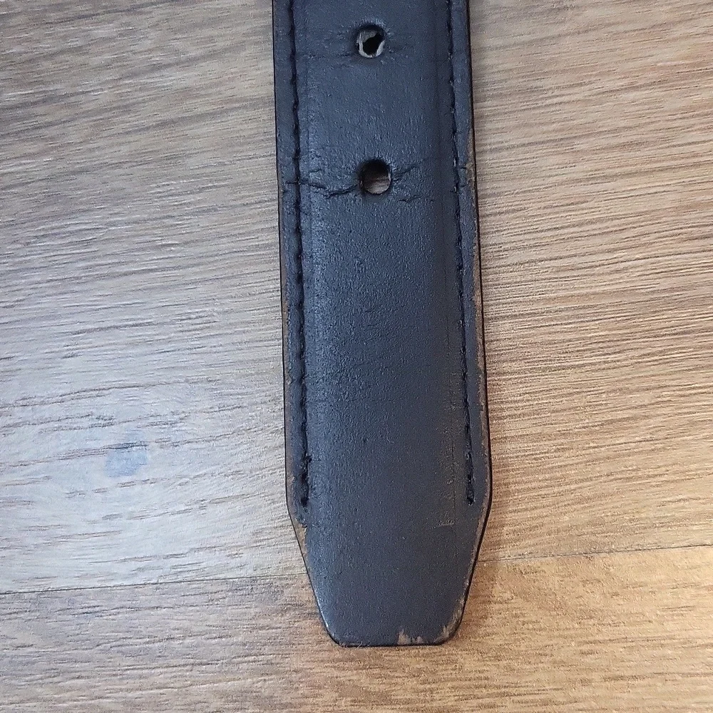 BOY'S LEVI'S Brown Black Reversible Bonded Leather Belt Size S 22-24